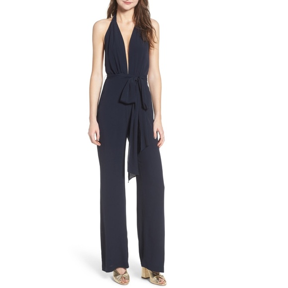Wayf Pants - Ravenna Halter Jumpsuit